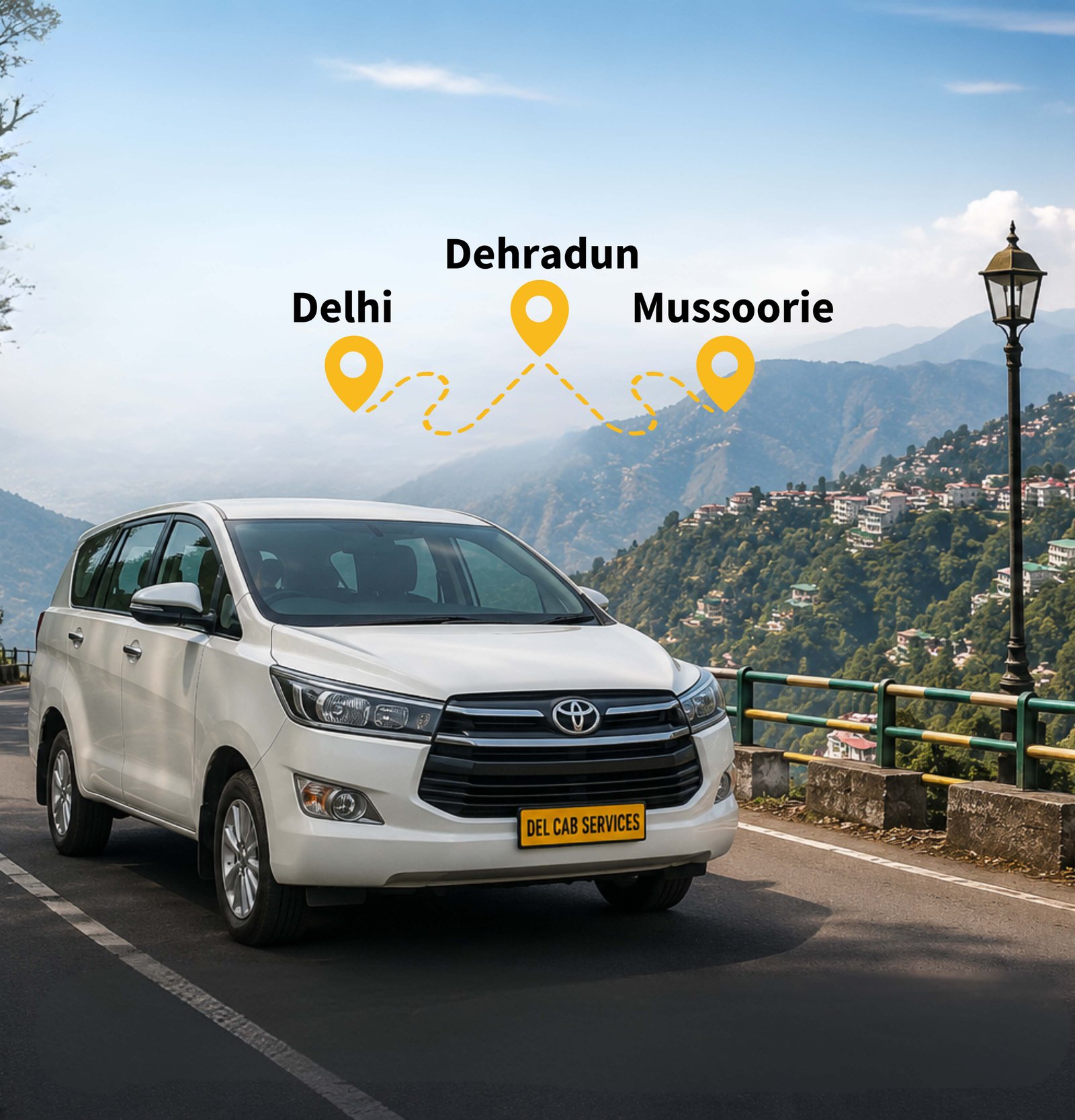 Delhi to Mussoorie