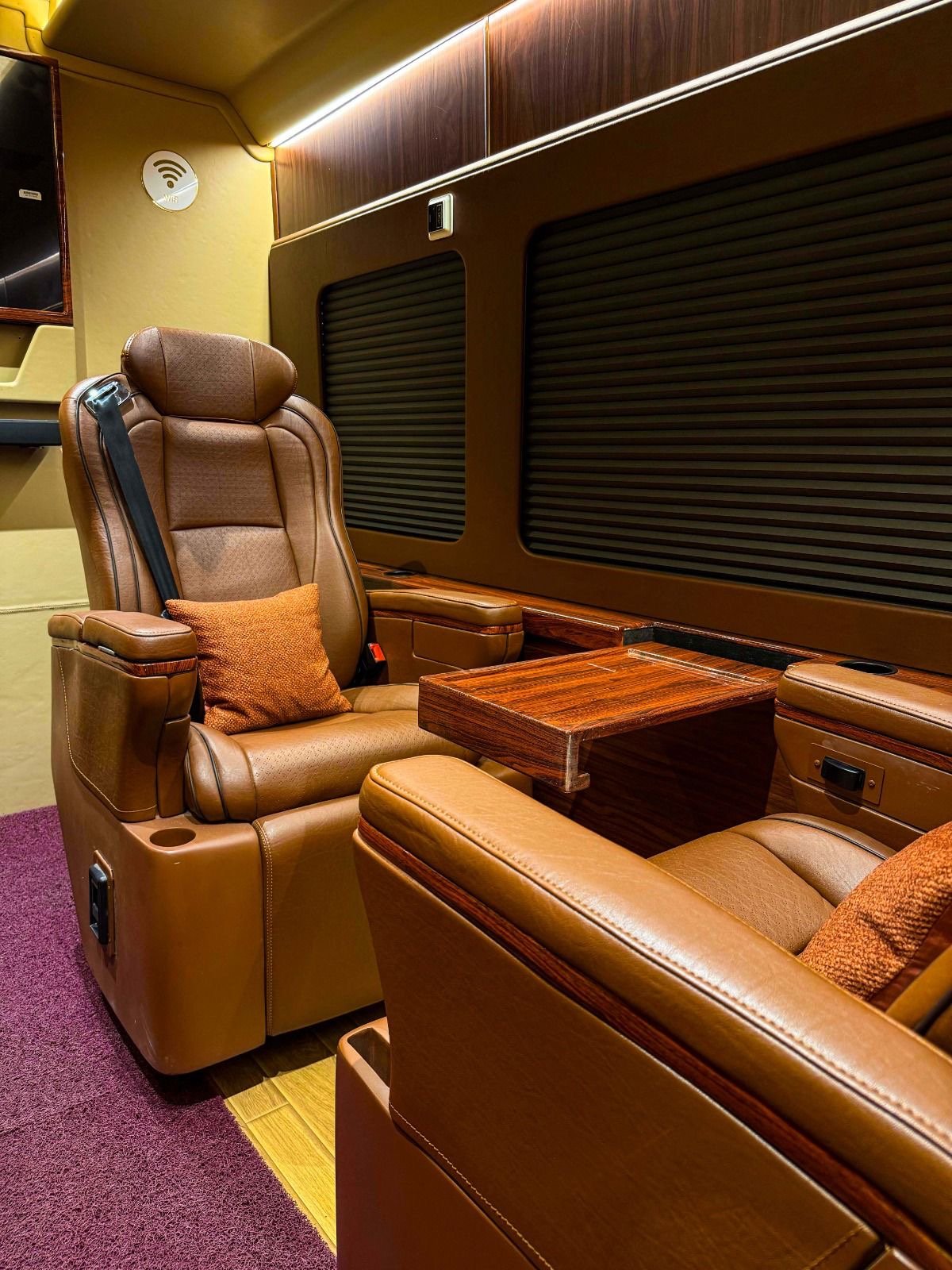 Luxury Bus Seating