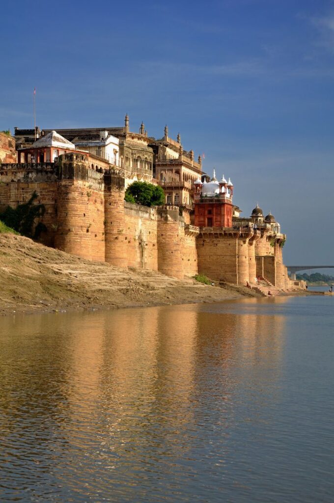 ramnagar fort in varanasi, a timeless symbol of royal heritage and cultural richness. accessible by cab from delhi to varanasi, it's a captivating destination for tourists seeking history and architecture.